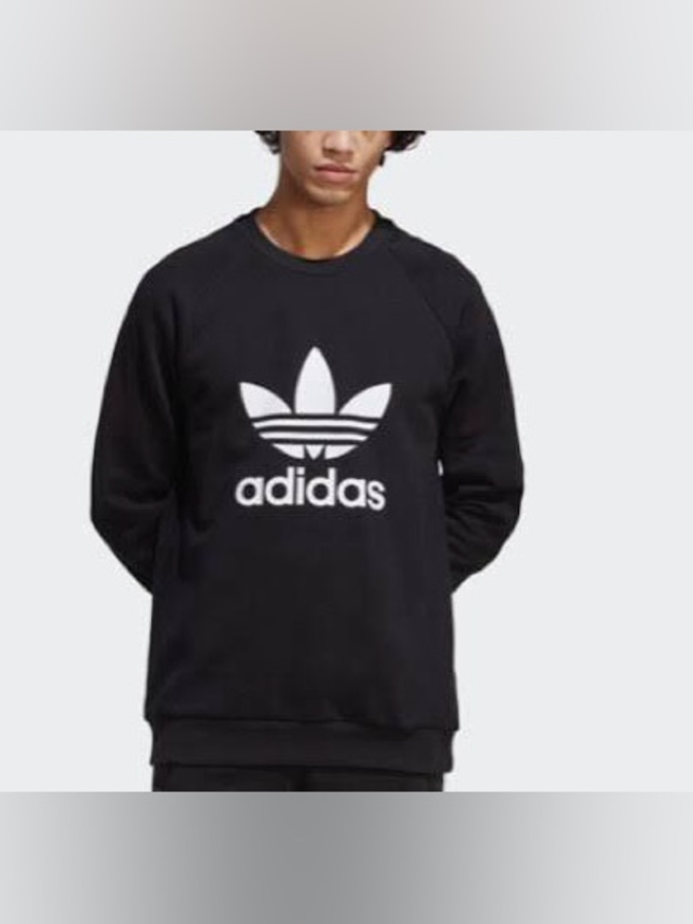 Adidas Originals Trefoil Heavy Crewneck Sweatshirt